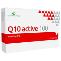 Produktbild von Aqua Viva Q10 Active 100 mit Ubiquinon 200 mg Kapseln 30 Stück glutenfrei und laktosefrei