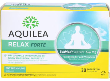 Aquilea Relax Forte Tabletten mit pflanzlichem Ursprung 30 Stück – Bild 1 von 1