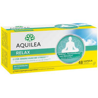 Produktbild von Aquilea Relax Kombipräparat Kapseln vegan laktosefrei und glutenfrei 48 Stück
