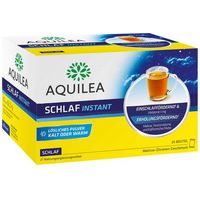 Produktbild von Aquilea Schlaf Instant Pulver vegan laktosefrei glutenfrei ohne Zusatzstoffe 25 Beutel