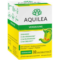 Produktbild von Aquilea Verdauung Lutschtabletten mit Multi-Enzym-Komplex vegan glutenfrei laktosefrei 30 Stück