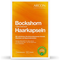 Produktbild von Arcon Bockshorn Mikronährstoff Haarkapseln mit Zink Biotin und Selen für Frauen 180 Kapseln