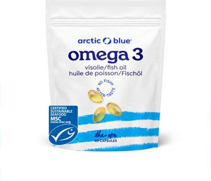 Arctic Blue Omega 3 DHA und EPA Fischöl Kapseln für Erwachsene Kinder und Schwangere und Stillende – Bild 1 von 1