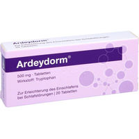Produktbild von Ardeypharm Ardeydorm Tabletten mit Tryptophan glutenfrei laktosefrei 20 Stück