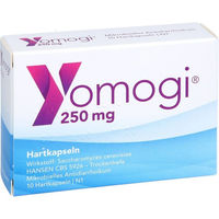 Produktbild von Ardeypharm Yomogi 250 mg Kapseln 10 Stück glutenfrei und ohne Gelatine