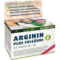 Produktbild von Argocor Arginin Plus Folsäure mit B-Komplex Kapseln 120 Stück für Erwachsene