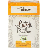 Produktbild von Aries BIO Teebaum Lutschpastillen mit Isländisch Moos Extrakt und Bio Teebaumöl 30g