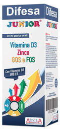 Aristeia Farmaceutici DIFESA JUNIOR Tropfen mit Bisglycinat für Kinder glutenfrei 30 ml – Bild 1 von 1
