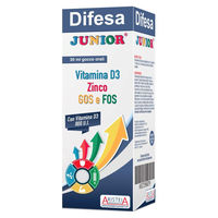 Produktbild von Aristeia Farmaceutici DIFESA JUNIOR Tropfen mit Bisglycinat für Kinder glutenfrei 30 ml