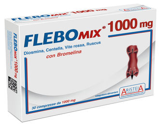 Aristeia Farmaceutici FLEBOMIX Kräuter-Komplex 1000 mg Tabletten 30 Stück – Bild 1 von 1