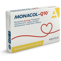 Produktbild von Aristeia Farmaceutici MONACOL Q10 Ubiquinon Tabletten glutenfrei 40 Stück