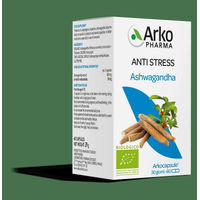 Produktbild von Arkopharma Arkocaps Ashwagandha Bio Kapseln vegan glutenfrei 60 Stück