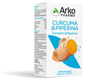 Arkopharma Arkocps Curcuma mit Piperin Kapseln 40 Stück – Bild 1 von 1