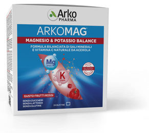 Arkopharma ARKOMAG Magnesium & Kalium-Balance Pulver vegan laktosefrei glutenfrei 24 Beutel – Bild 1 von 1