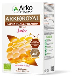 Arkopharma Arkoroyal Junior Bio Royal Jelly Präparat 500 mg 20 Fläschchen Flüssig – Bild 1 von 1