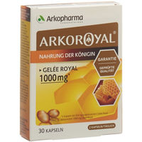 Produktbild von Arkopharma Arkoroyal Kapseln mit Bienenroyal Jelly 30 mg 30 Kapseln