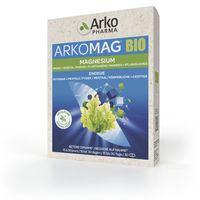Produktbild von Arkopharma Arkovital Doppel-Magnesium Bio Tabletten für Erwachsene und Kinder 30 Stück