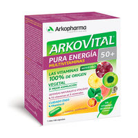 Produktbild von Arkopharma Arkovital Pure Energy Senior 50+ Kapseln für Senioren 60 Stück