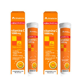 Arkopharma Arkovital Vitamin C Brausetabletten 40 mg 20 Stück – Bild 1 von 1