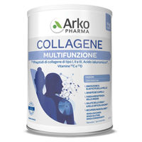 Produktbild von Arkopharma Collagen Multifunktionsprodukt Pulver mit Typ I, II und III Kollagen glutenfrei 260 g