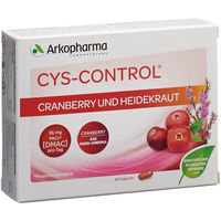 Produktbild von ARKOPHARMA Cys-Control Kräuter-Komplex mit Cranberry und Heidekraut vegan 60 Kapseln