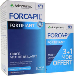 Arkopharma Forcapil Haare und Nägel mit Zink, Biotin und Selen, 240 Kapseln – Bild 1 von 1