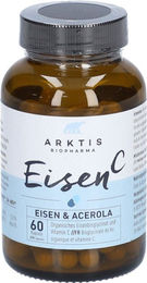 Arktis BioPharma Eisen C Bisglycinat Kapseln Vegan Vegetarisch 60 Stück – Bild 1 von 2
