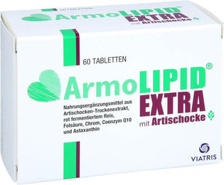 Armolipid Extra Tabletten mit Artischocke pflanzlicher Ursprung 60 Stück – Bild 1 von 1