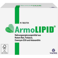 Produktbild von ArmoLIPID Roter Reis Kapseln mit Folsäure, Q10 und Astaxanthin