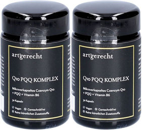artgerecht Q10 PQQ Komplex mit Ubiquinon 60 Kapseln – Bild 1 von 1