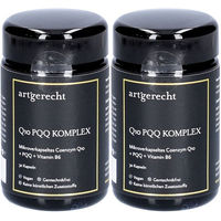 Produktbild von artgerecht Q10 PQQ Komplex mit Ubiquinon 60 Kapseln