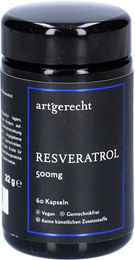 artgerecht Resveratrol Longevity Kapseln vegan ohne Zusatzstoffe – Bild 1 von 2