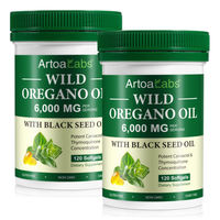 Produktbild von ArtoaLabs Kräuter-Komplex mit Schwarzkümmelöl und Wildem Oregano Öl 240 Kapseln