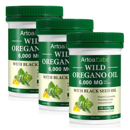 ArtoaLabs Wildes Oregano Öl mit Schwarzkümmelöl und Carvacrol sowie Thymochinon hochdosiert 360 Kapseln – Bild 1 von 4