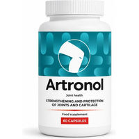 Produktbild von Artronol Gelenkunterstützung Nahrungsergänzungsmittel mit Rinder-Kollagenpeptiden, MSM und Natriumhyaluronat, 60 Kapseln