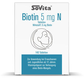 Ascopharm Biotin 5 mg Tabletten 140 Stück – Bild 1 von 1
