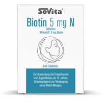 Produktbild von Ascopharm Biotin 5 mg Tabletten 140 Stück