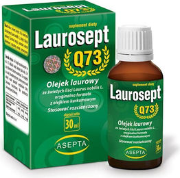 ASEPTA Laurosept Q73 Tropfen mit Lorbeeröl und Kurkumaöl 30 ml – Bild 1 von 2