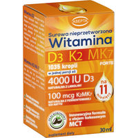 Produktbild von ASEPTA Vitamin D3+K2 MK7 forte Tropfen 30 ml
