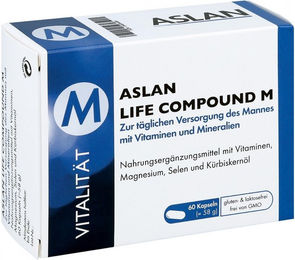 Aslan Life Compound M Kapseln für Männer 60 Stück – Bild 1 von 1