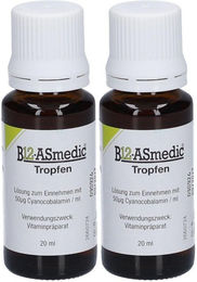 Asmedic Vitamin B12 Tropfen vegetarisch – Bild 1 von 1
