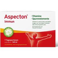 Produktbild von Aspecton Immun Trinkampullen für Erwachsene zuckerfrei glutenfrei laktosefrei 7 Stück