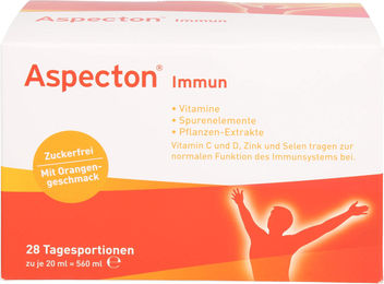 Aspecton immun zuckerfrei Ampullen 28 Stück – Bild 1 von 1