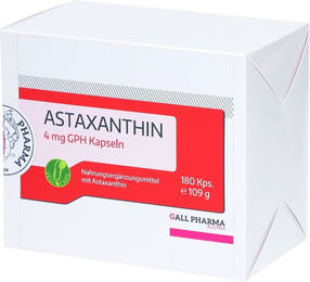 Astaxanthin 4 mg HECHT Pharma Kapseln 180 Stück glutenfrei und laktosefrei – Bild 1 von 1