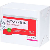 Produktbild von Astaxanthin 4 mg HECHT Pharma Kapseln 180 Stück glutenfrei und laktosefrei