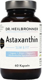 Astaxanthin SLIM + FIT von DR. HEILBRONNER Kapseln vegan glutenfrei laktosefrei – Bild 1 von 2
