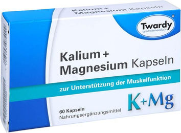 Astrid Twardy Kalium und Magnesium Citrat Kapseln glutenfrei und laktosefrei 60 Stück – Bild 1 von 2