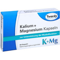 Produktbild von Astrid Twardy Kalium und Magnesium Citrat Kapseln glutenfrei und laktosefrei 60 Stück