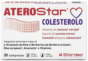 Aterostar Colesterolo Tabletten gluten- und laktosefrei 30 Stück – Bild 1 von 1