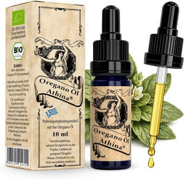 Athina Bio Oregano Öl mit 80% Carvacrol Tropfen 10 ml – Bild 1 von 6